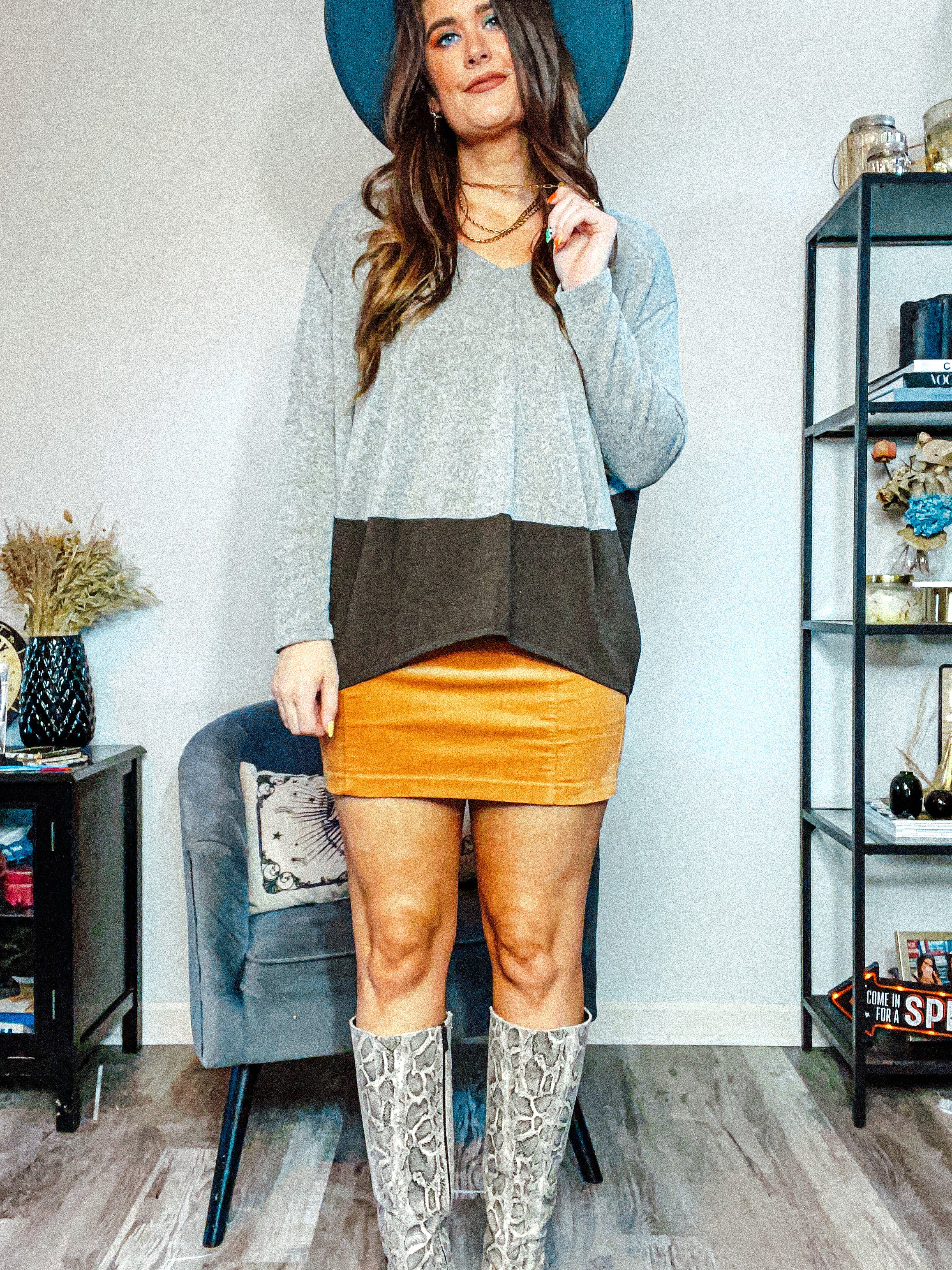 Color Block Long Sleeve