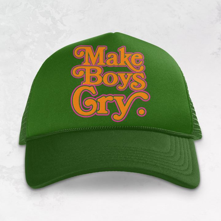 Underground Original Design: Make Boys Cry Trucker Hat