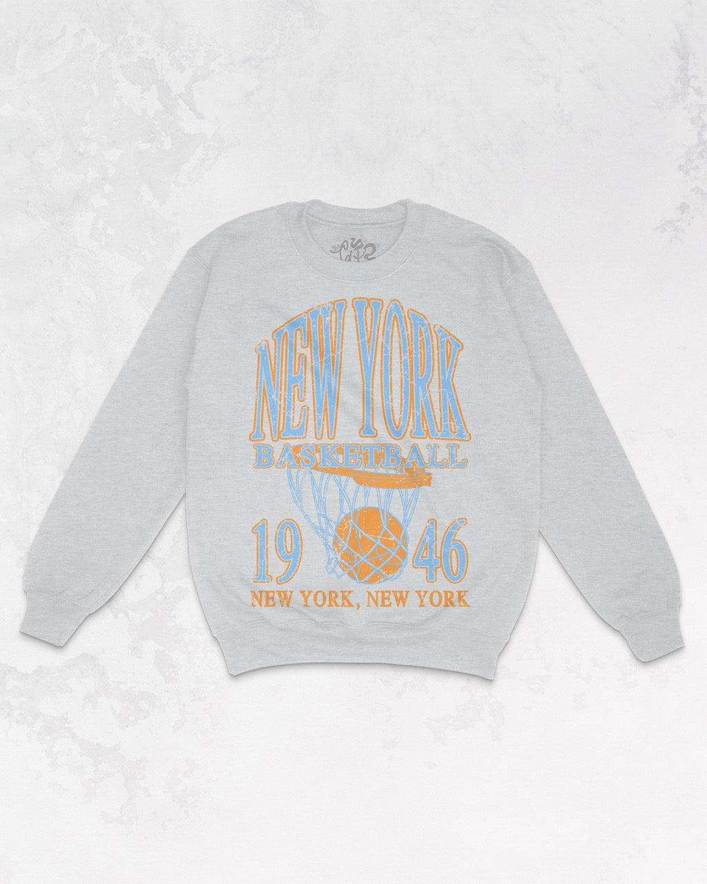 Underground Original Design: New York Basketball Oversized 90s Sweatshirt